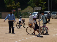 3年自転車教室③